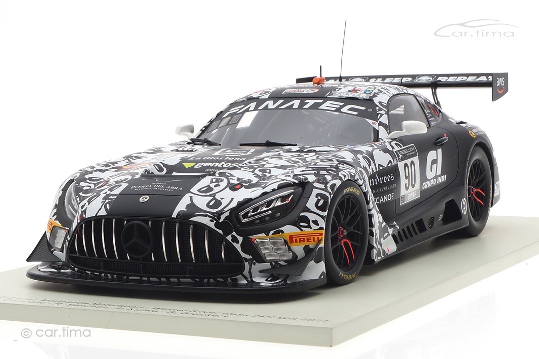 Mercedes-AMG GT3 24h Spa 2021 Pérez Companc/Sánchez/Kujala/Breukers Spark 1:18 18SB035