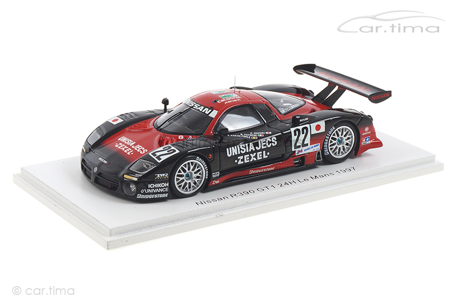 Nissan R390 GT1 24h Le Mans 1997 Patrese/Suzuki/van der Poele Spark 1:43 S3578 Nissan R390 GT1 24h Le Mans 1997 Patrese/Suzuki/van der Poele Spark 1:43 S3578