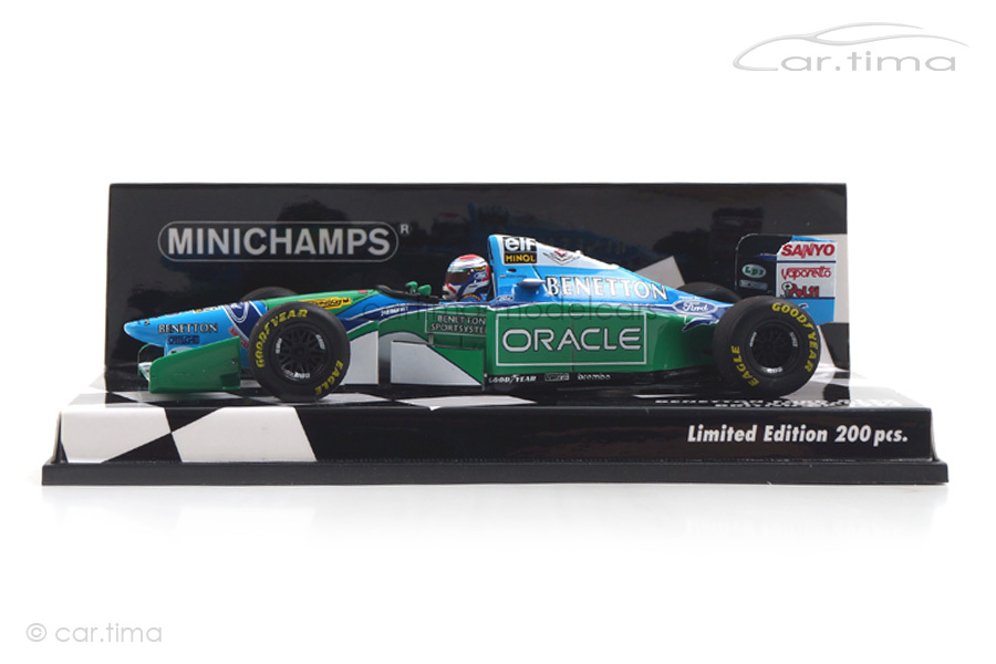 Benetton Ford B194 British GP 1994 Jos Verstappen Minichamps 1:43 417940806 Benetton Ford B194 British GP 1994 Jos Verstappen Minichamps 1:43 417940806