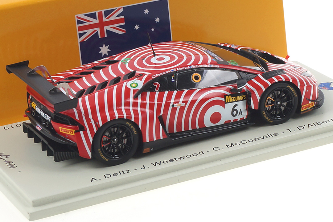 Lamborghini Huracán GT3 12h Bathurst 2019 Deitz/McConville/Westwood Spark 1:43 AS056