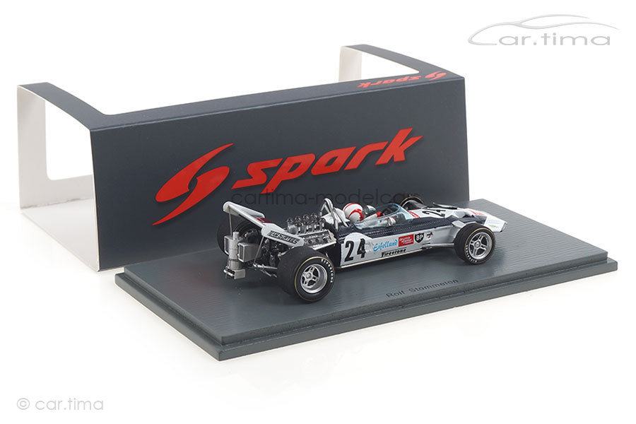 Surtees TS9 GP Großbritannien 1971 Rolf Stommelen Spark 1:43 S4015 Surtees TS9 GP Großbritannien 1971 Rolf Stommelen Spark 1:43 S4015