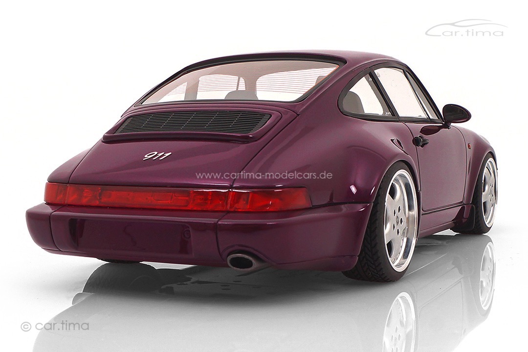 Porsche 911 (964) Carrera 4 WTL Amethyst met. Speedline Alufelgen car.tima CUSTOMIZED 1:18