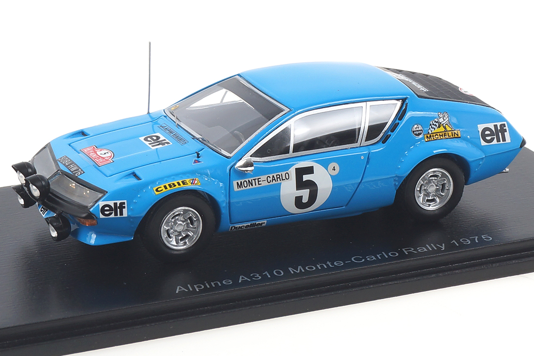 Alpine A310 Rallye Monte Carlo 1975 Thérier/Vial Spark 1:43 S5493 Alpine A310 Rallye Monte Carlo 1975 Thérier/Vial Spark 1:43 S5493