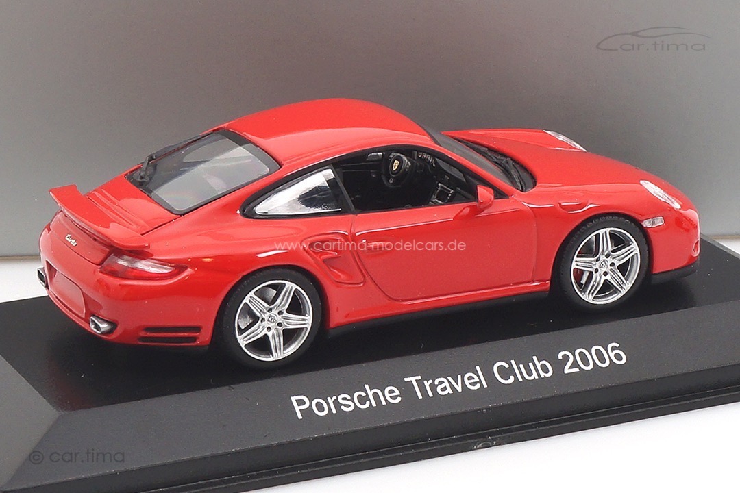Porsche 911 (997) Turbo Indischrot Travel Club 2006 Minichamps 1:43 WAP02013116