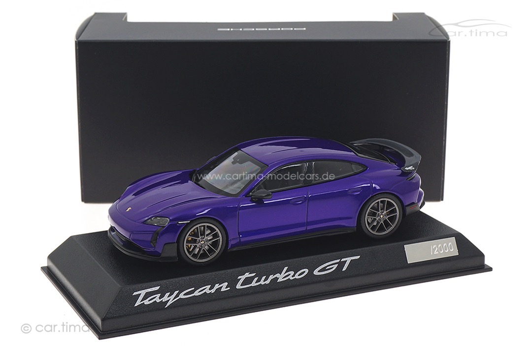 Porsche Taycan Turbo GT Weissach Package Purple Sky met. Norev 1:43 WAP0201030STSE