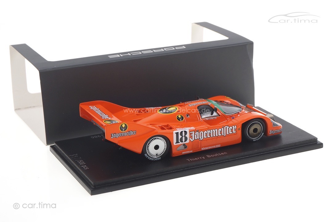 Porsche 956 100 Meilen Norisring 1986 Thierry Boutsen Spark 1:43 CAP04300111 Porsche 956 100 Meilen Norisring 1986 Thierry Boutsen Spark 1:43 CAP04300111