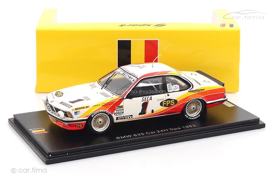BMW 635 CSI 24h Spa 1983 Cecotto/Grano/Kelleners Spark 1:43 SB650