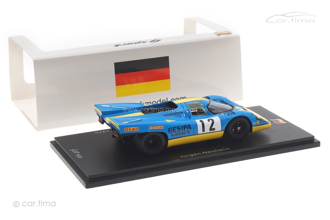 Porsche 917K Winner Norisring Interserie 1970 Jürgen Neuhaus Spark 1:43 SG670 Porsche 917K Winner Norisring Interserie 1970 Jürgen Neuhaus Spark 1:43 SG670