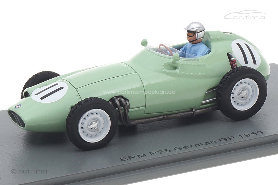 BRM P25 GP Deutschland 1959 Hans Herrmann Spark 1:43 S5726