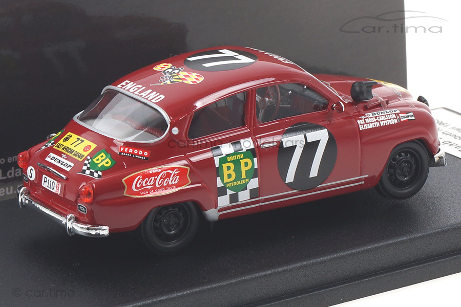 Saab 96 East African Safari 1965 Moss / Nyström - Trofeu 1:43 RRSE04 Saab 96 East African Safari 1965 Moss / Nyström - Trofeu 1:43 RRSE04