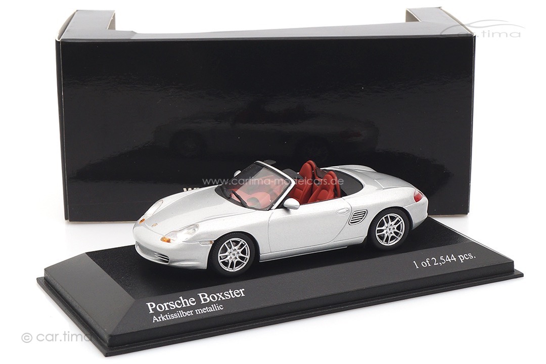 Porsche Boxster (986) Arktissilber Minichamps 1:43 400062030