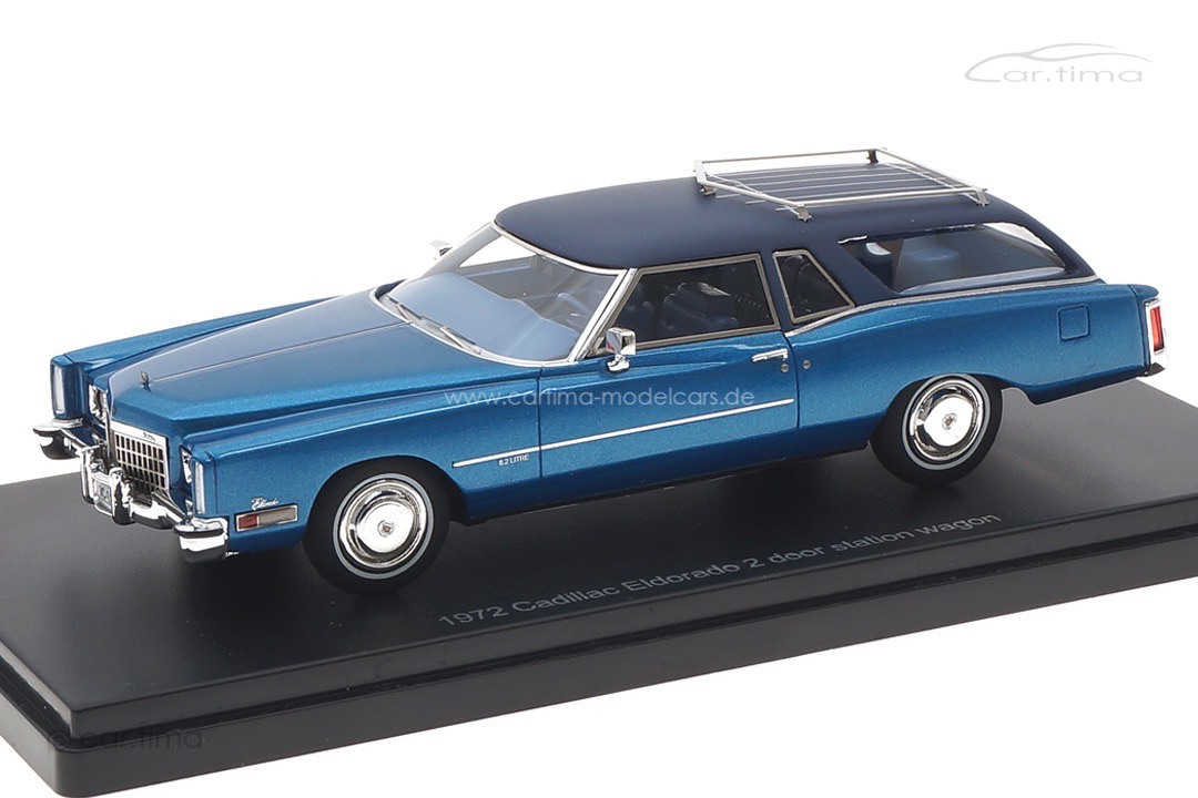Cadillac Eldorado 2-door station wagon 1972 dunkelblau/blau Esval 1:43 EMUS43013B