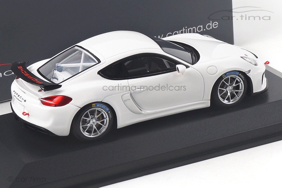 Porsche Cayman GT4 Clubsport Weiß Minichamps car.tima EXCLUSIVE CA04316090