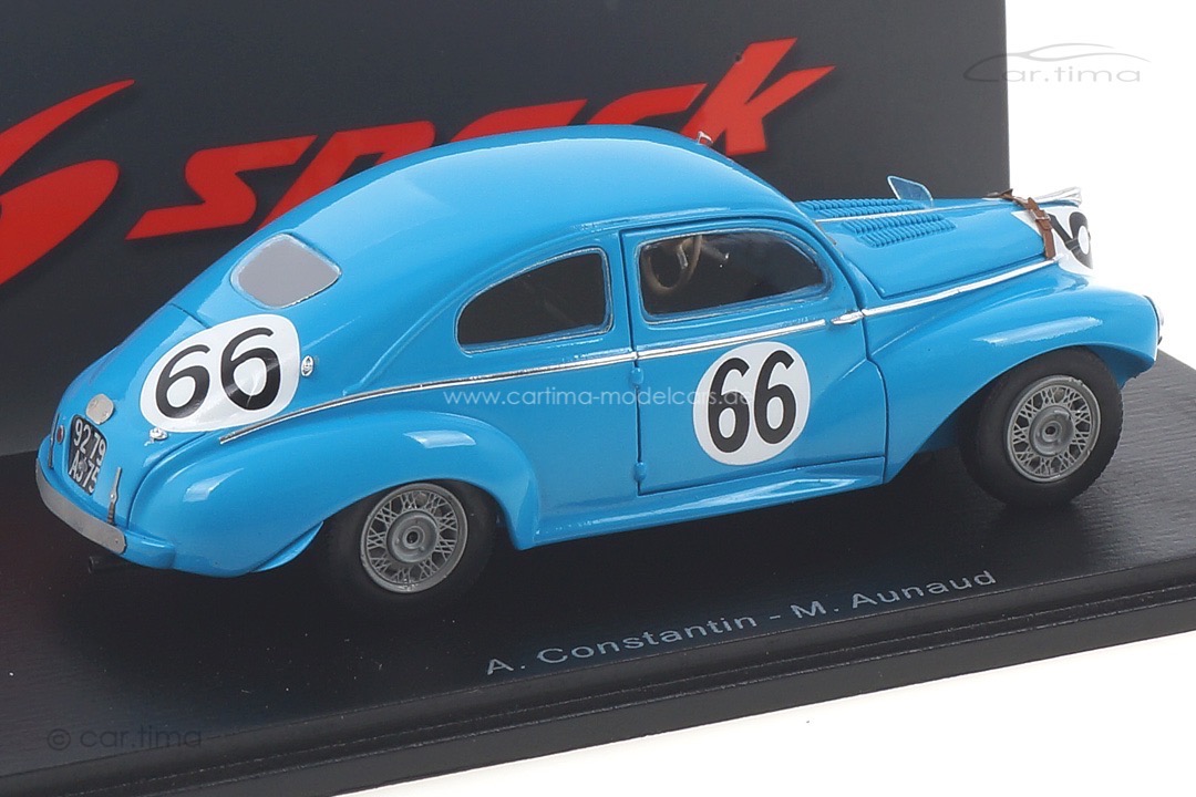Peugeot 203 C 24h Le Mans 1953 Aunaud/Constantin Spark 1:43 S4738 Peugeot 203 C 24h Le Mans 1953 Aunaud/Constantin Spark 1:43 S4738