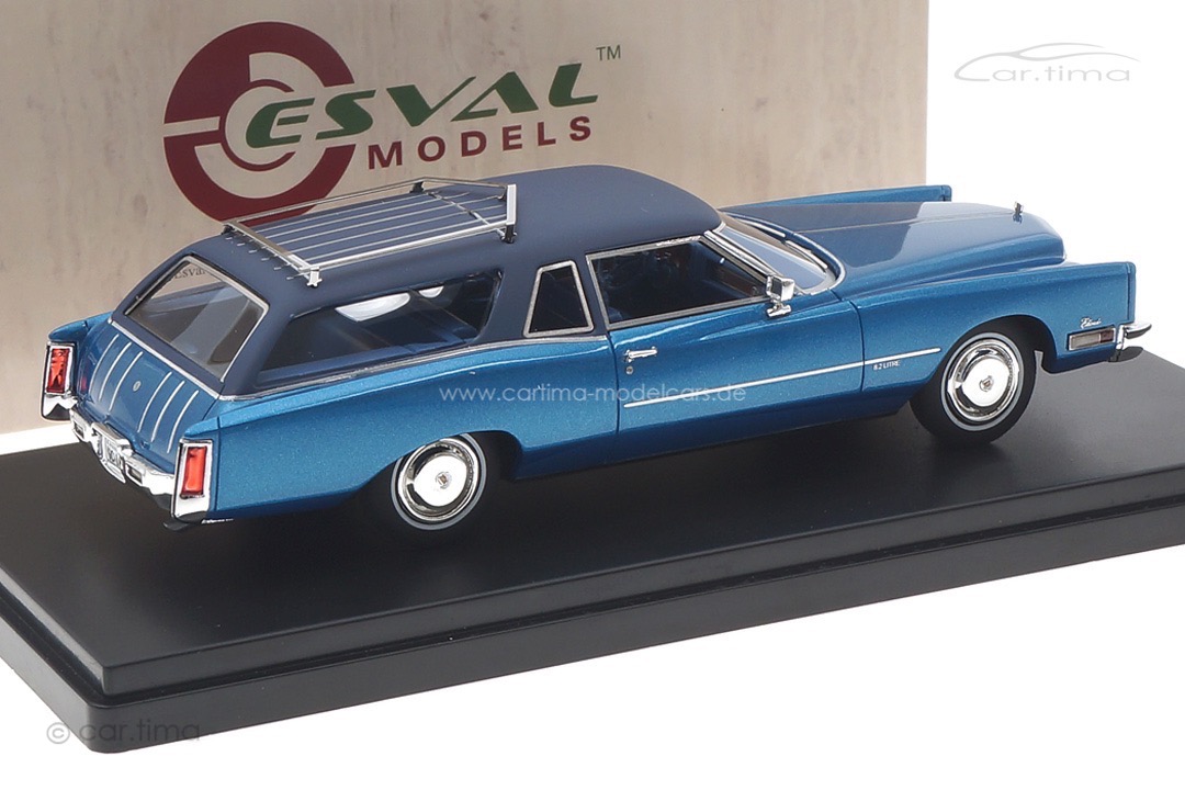 Cadillac Eldorado 2-door station wagon 1972 dunkelblau/blau Esval 1:43 EMUS43013B