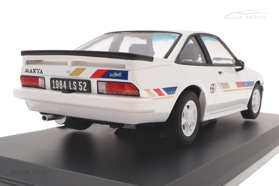 Opel Manta Guy Frequelin weiß Norev 1:18 183305 Opel Manta Guy Frequelin weiß Norev 1:18 183305
