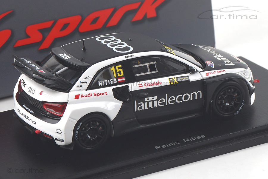 Audi S1 EKS RX Quattro WRX Portugal 2017 Reinis Nitišs Spark 1:43 S5863 Audi S1 EKS RX Quattro WRX Portugal 2017 Reinis Nitišs Spark 1:43 S5863