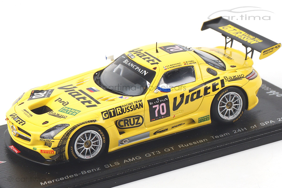 Mercedes-Benz SLS AMG GT3 24h Spa 2015 Bouchut/Heyer/Karachev/Toril Spark 1:43 SB114 Mercedes-Benz SLS AMG GT3 24h Spa 2015 Bouchut/Heyer/Karachev/Toril Spark 1:43 SB114