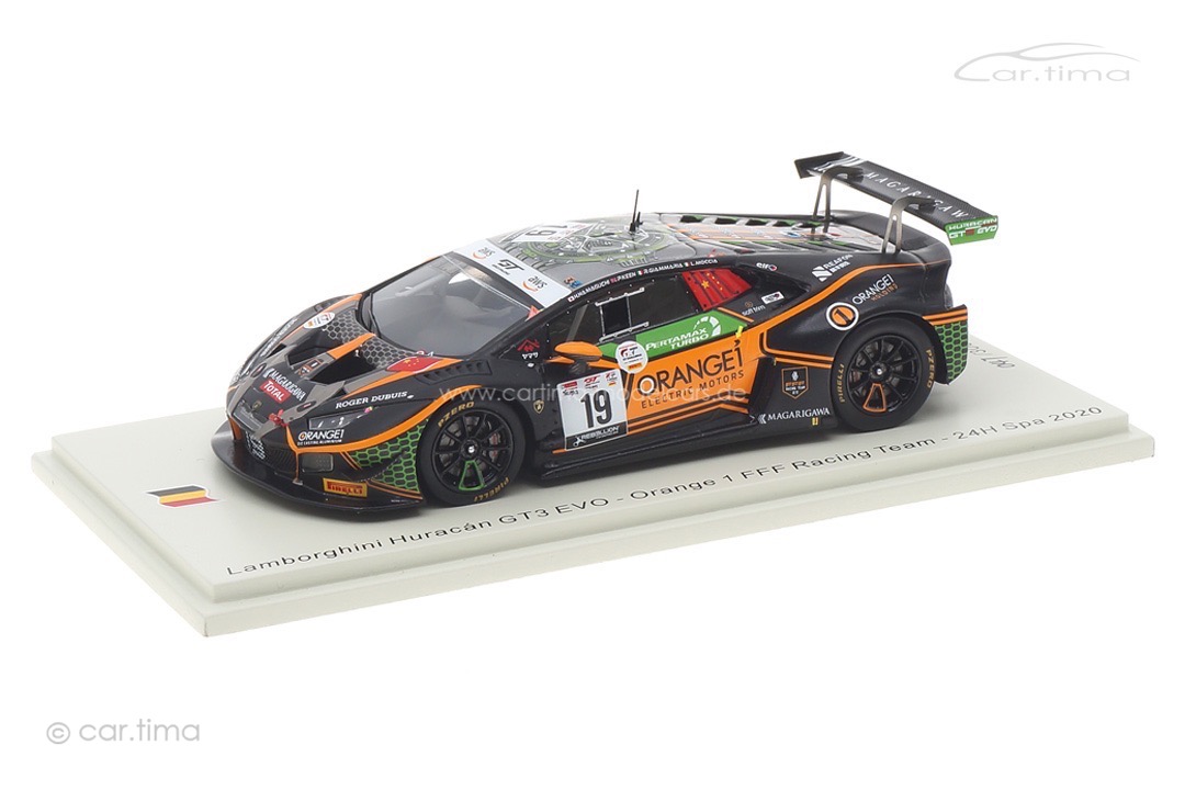Lamborghini Huracán GT3 Evo 24h Spa 2020 Gianmaria/Hamaguchi/Keen/Moccia Spark 1:43 SB413