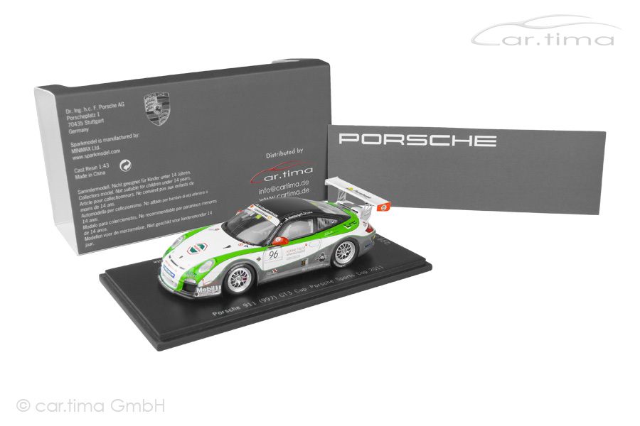 Porsche 911 (997) GT3 Cup Porsche Super Sports Cup 2011 Hornung/Droste Spark 1:43 SAM195