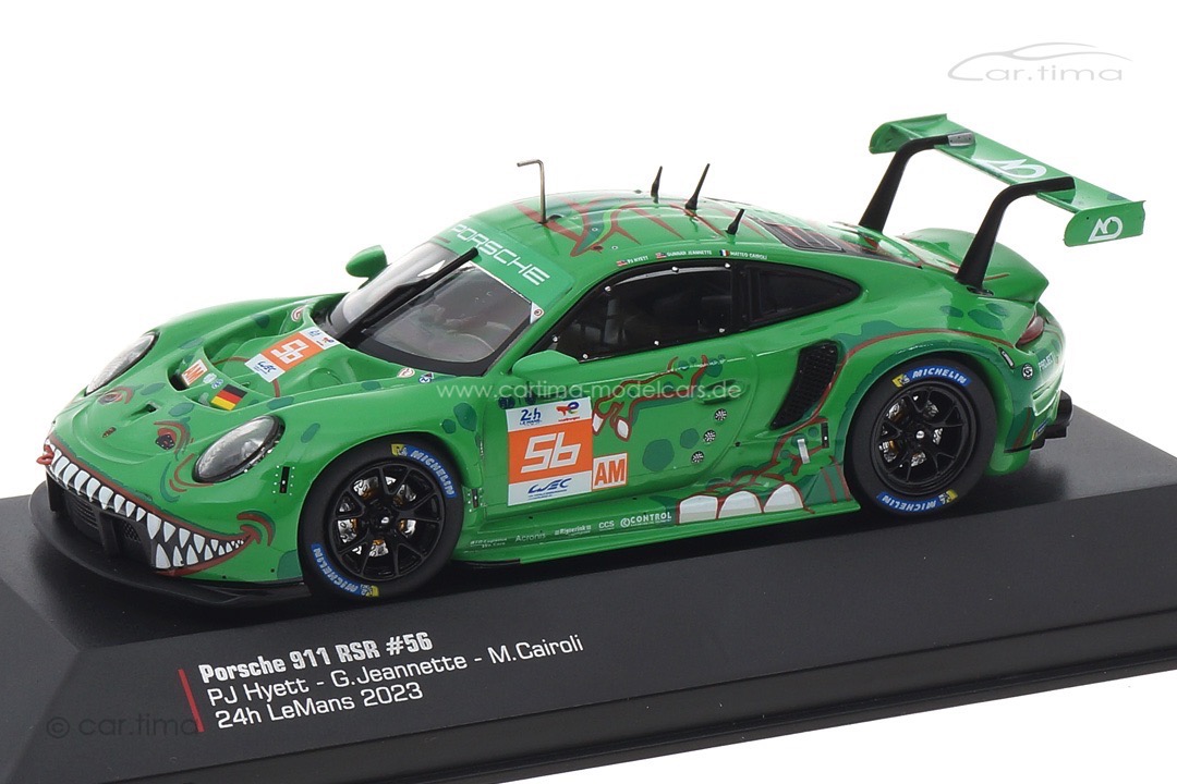 Porsche 911 RSR-19 "REXY" 24h Le Mans 2023 Cairoli/Hyett/Jeannette IXO 1:43 LEGT43-23005
