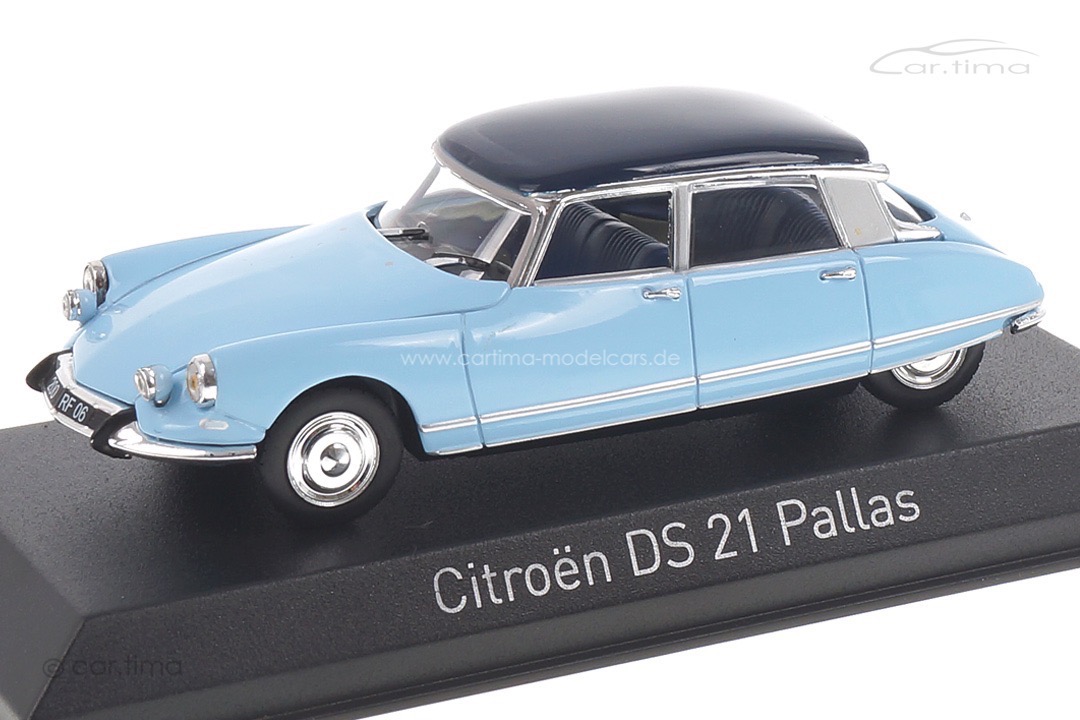 Citroen DS 21 Pallas 1967 Monte Carlo Blue Norev 1:43 157083