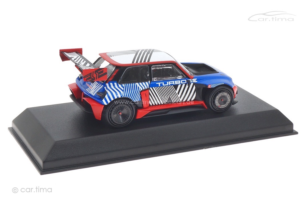 Renault Concept R5 Turbo 3E E-Tech 100% Elektrisch blau/rot Norev 1:43 517967 Renault Concept R5 Turbo 3E E-Tech 100% Elektrisch blau/rot Norev 1:43 517967