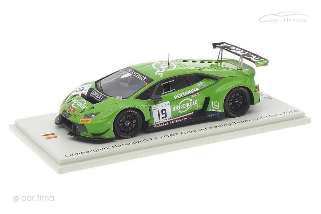 Lamborghini Huracán GT3 24h Spa 2018 Perez Companc/Giammaria/Mapelli Spark 1:43 SB307