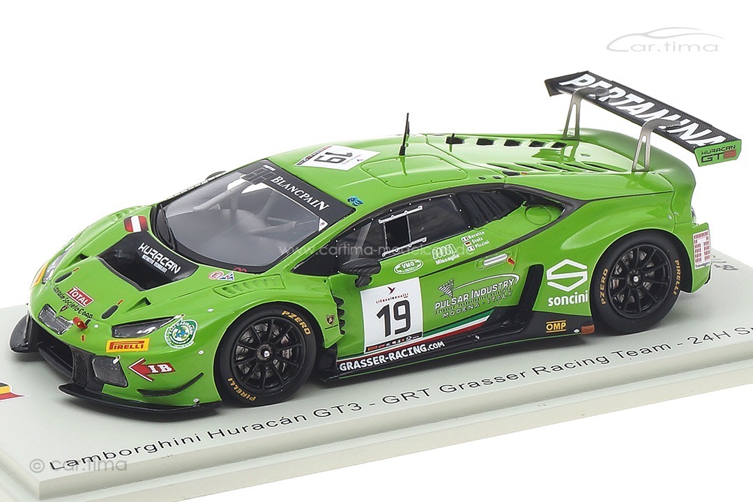 Lamborghini Huracán GT3 24h Spa 2016 Beretta/Piccini/Stolz Spark 1:43 SB286