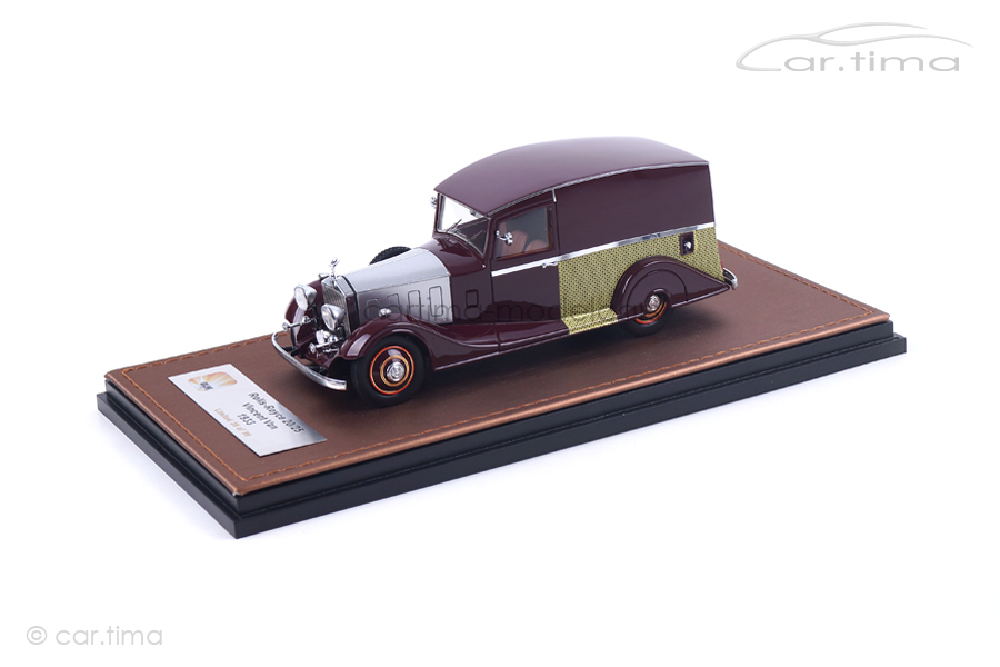 Rolls-Royce 20/25 Vincent Van 1933 rot GLM 1:43 GLM43205102 Rolls-Royce 20/25 Vincent Van 1933 rot GLM 1:43 GLM43205102