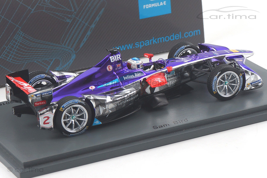DS Virgin Racing Formula E Winner New York 2016-2017 Sam Bird Spark 1:43 S5910 DS Virgin Racing Formula E Winner New York 2016-2017 Sam Bird Spark 1:43 S5910