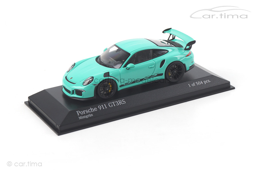 Porsche 911 (991) GT3 RS Mintgrün Minichamps 1:43 413063248