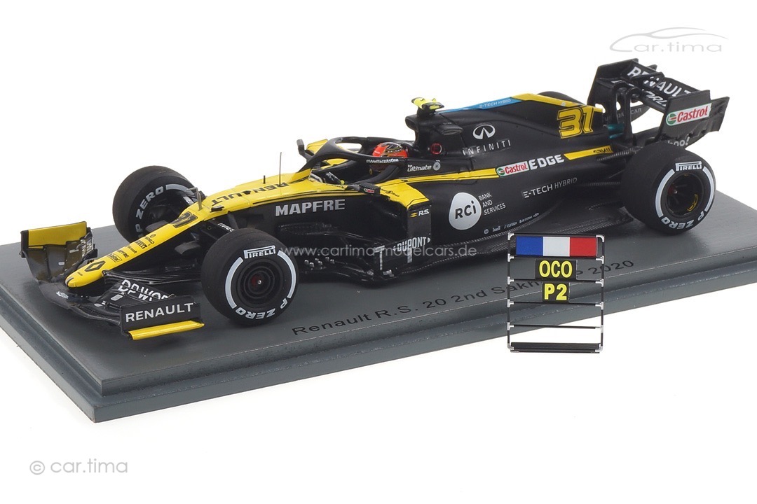 Renault R.S. 20 GP Sakhir 2020 Esteban Ocon Spark 1:43 S6486 Renault R.S. 20 GP Sakhir 2020 Esteban Ocon Spark 1:43 S6486