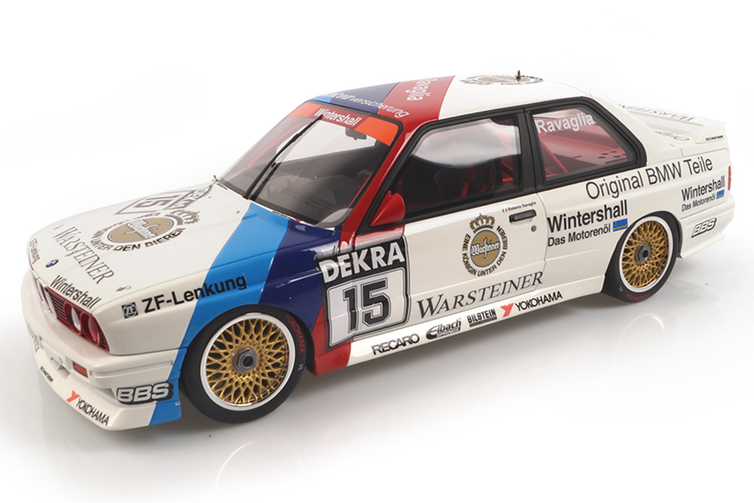 BMW M3 E30 DTM Champion 1989 Roberto Ravaglia OttOmobile 1:12 G055 BMW M3 E30 DTM Champion 1989 Roberto Ravaglia OttOmobile 1:12 G055