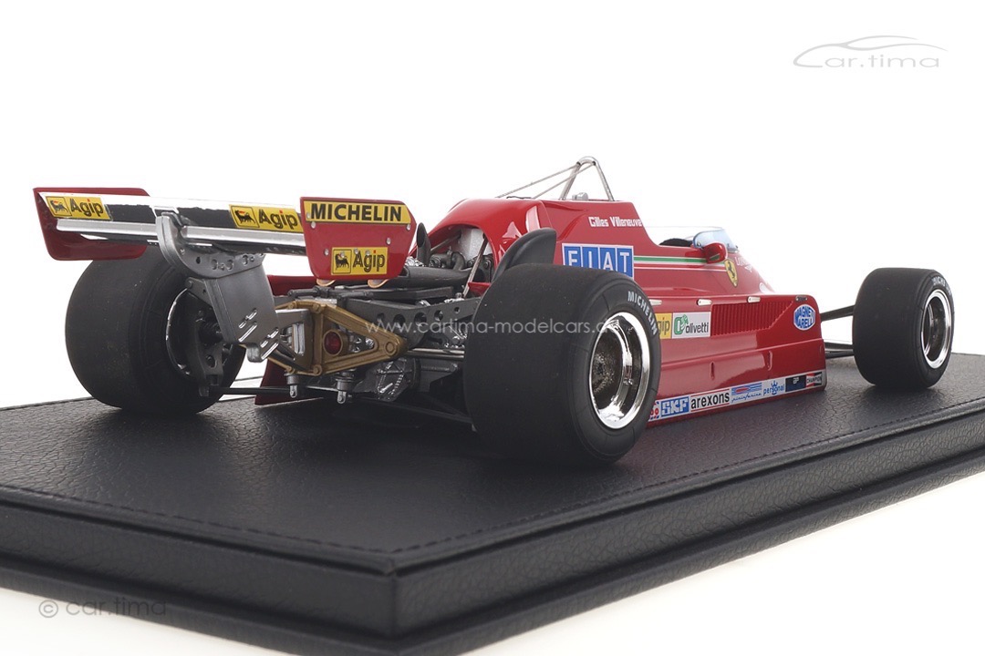 Ferrari 126 CK GP 1981 Gilles Villeneuve GP Replicas 1:18 GP16A Ferrari 126 CK GP 1981 Gilles Villeneuve GP Replicas 1:18 GP16A