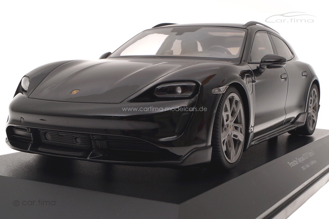 Porsche Taycan Turbo S Cross Turismo 2021 schwarz Minichamps 1:18 155069300
