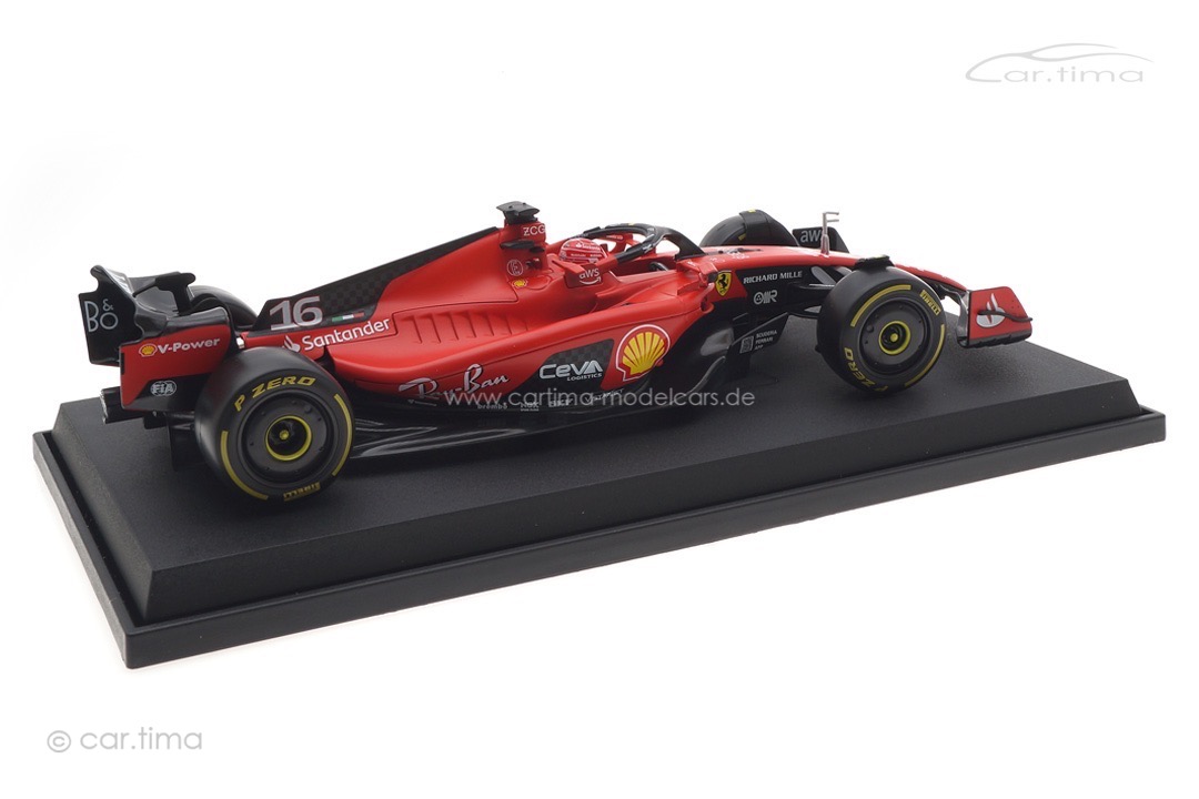 Ferrari SF23 GP 2023 Charles Leclerc Bburago 1:18 18-16812LE Ferrari SF23 GP 2023 Charles Leclerc Bburago 1:18 18-16812LE