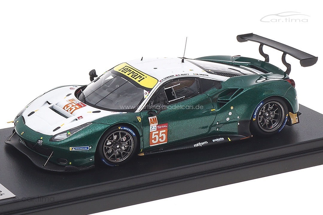 Ferrari 488 GTE Evo 24h Le Mans 2020 Cameron/Griffin/Scott Looksmart 1:43 LSLM111 Ferrari 488 GTE Evo 24h Le Mans 2020 Cameron/Griffin/Scott Looksmart 1:43 LSLM111