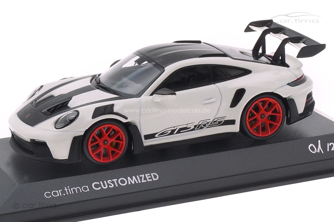 Porsche 911 (992) GT3 RS Weissach Paket Japan Edition Minichamps car.tima CUSTOMIZED 1:43 Porsche 911 (992) GT3 RS Weissach Paket Japan Edition Minichamps car.tima CUSTOMIZED 1:43