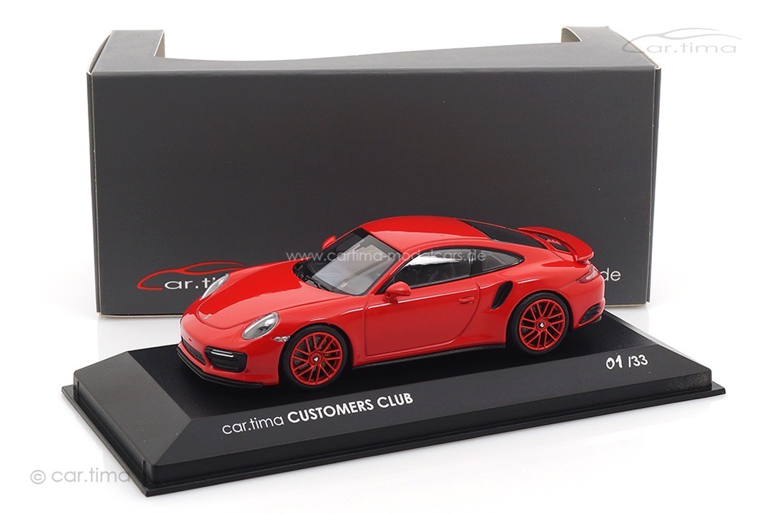 Porsche 911 (991 II) Turbo S car.tima CUSTOMERS CLUB Minichamps car.tima CUSTOMIZED 1:43