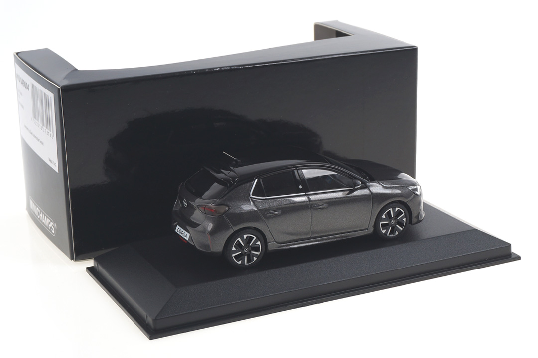 Opel Corsa E Mondstein Grau Minichamps 1:43 410049004 Opel Corsa E Mondstein Grau Minichamps 1:43 410049004