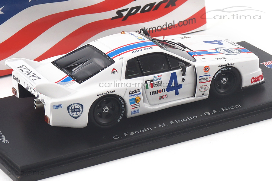 Lancia Beta Montecarlo 24h Daytona 1980 Facetti/Finotto/Ricci Spark 1:43 US017 Lancia Beta Montecarlo 24h Daytona 1980 Facetti/Finotto/Ricci Spark 1:43 US017