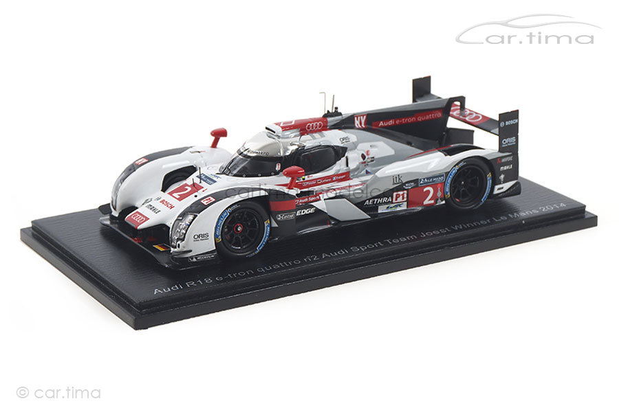Audi R18 e-tron Winner 24h Le Mans 2014 Fässler/Lotterer/Tréluyer Spark 1:43 43LM14