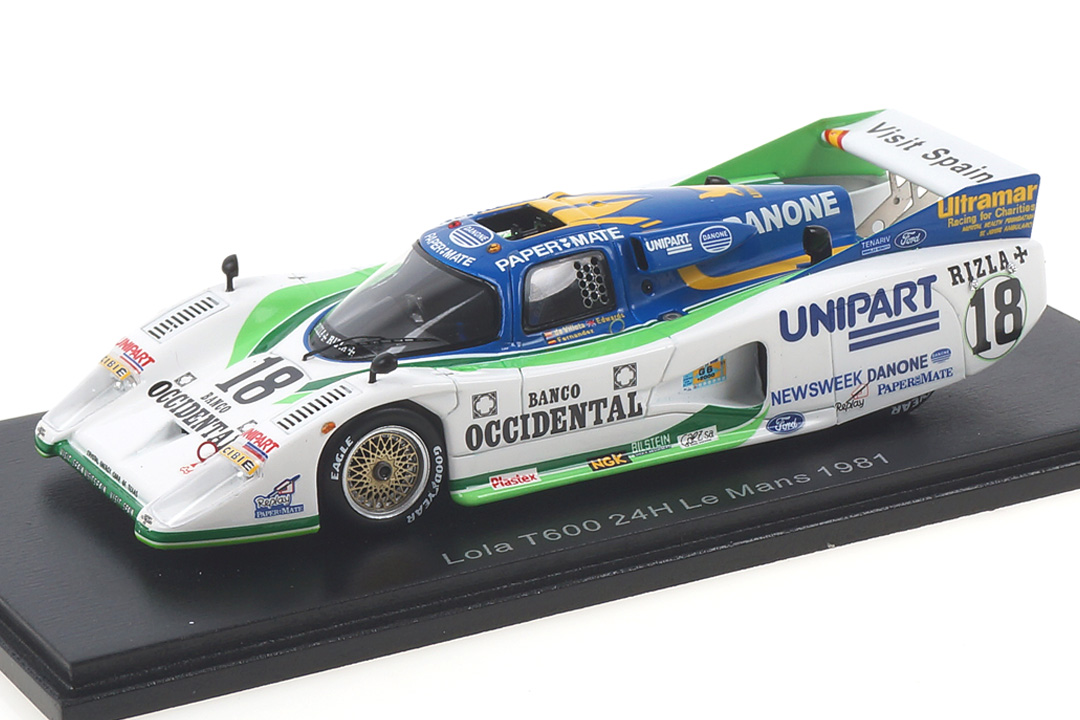 Lola T600 24h Le Mans 1981 Edwards/Fernárdez/de Villota Spark 1:43 S8600