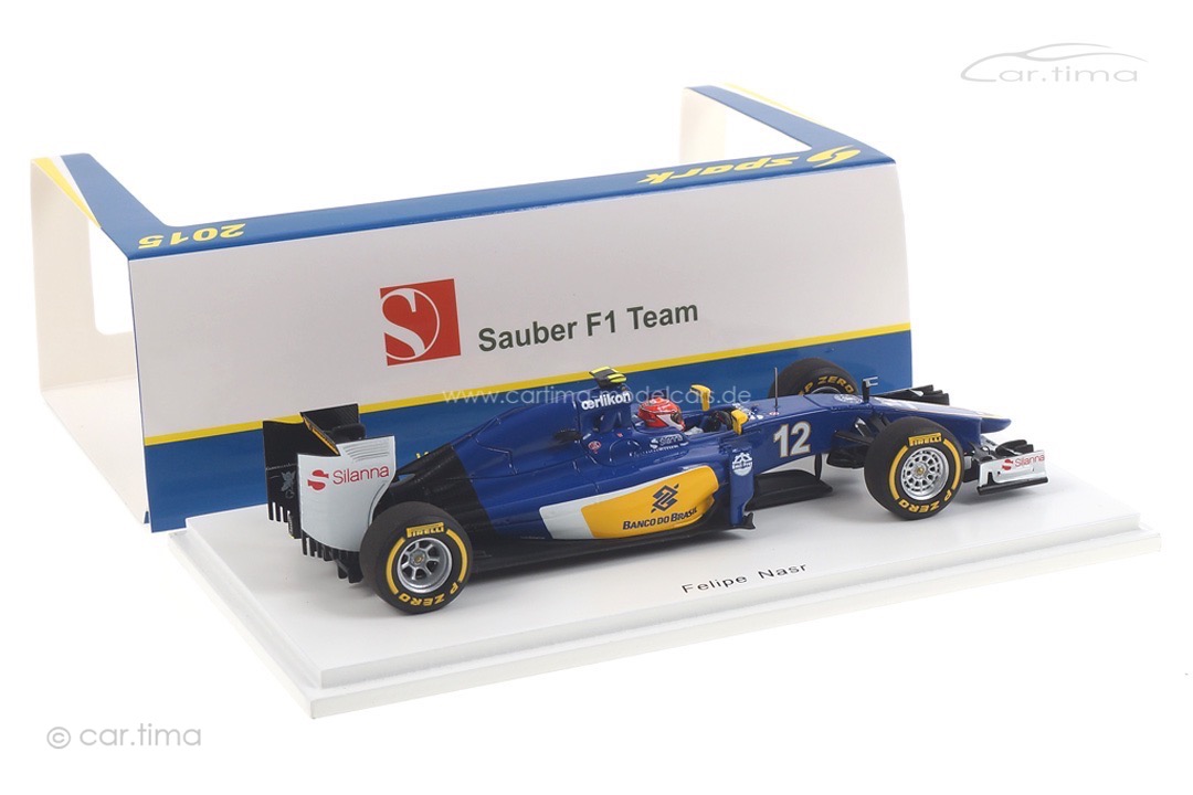 Sauber C34-Ferrari GP Australien 2015 Felipe Nasr Spark 1:43 S4609 Sauber C34-Ferrari GP Australien 2015 Felipe Nasr Spark 1:43 S4609