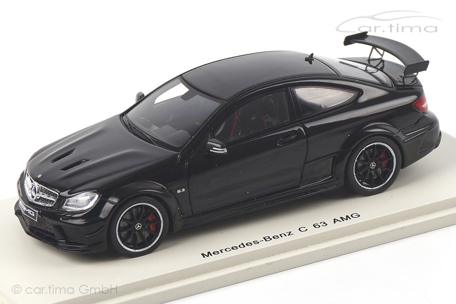 Mercedes-Benz C63 AMG schwarz Spark 1:43 S1079 Mercedes-Benz C63 AMG schwarz Spark 1:43 S1079