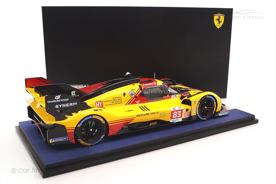 Ferrari 499P 24h Le Mans 2024  Kubica/Ye/Shwartzman LookSmart 1:18 LS18LM050