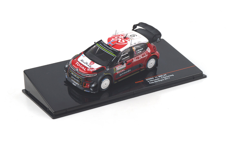 Citroen C3 WRC Rally Saregna 2017 Mikkelsen/Synnevaag IXO 1:43 RAM640 Citroen C3 WRC Rally Saregna 2017 Mikkelsen/Synnevaag IXO 1:43 RAM640