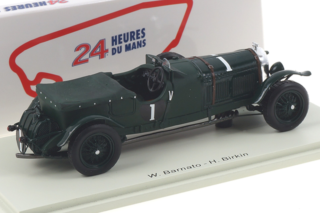 Bentley Speed Six Winner 24h Le Mans 1929 Barnato/Birkin Spark 1:43 43LM29