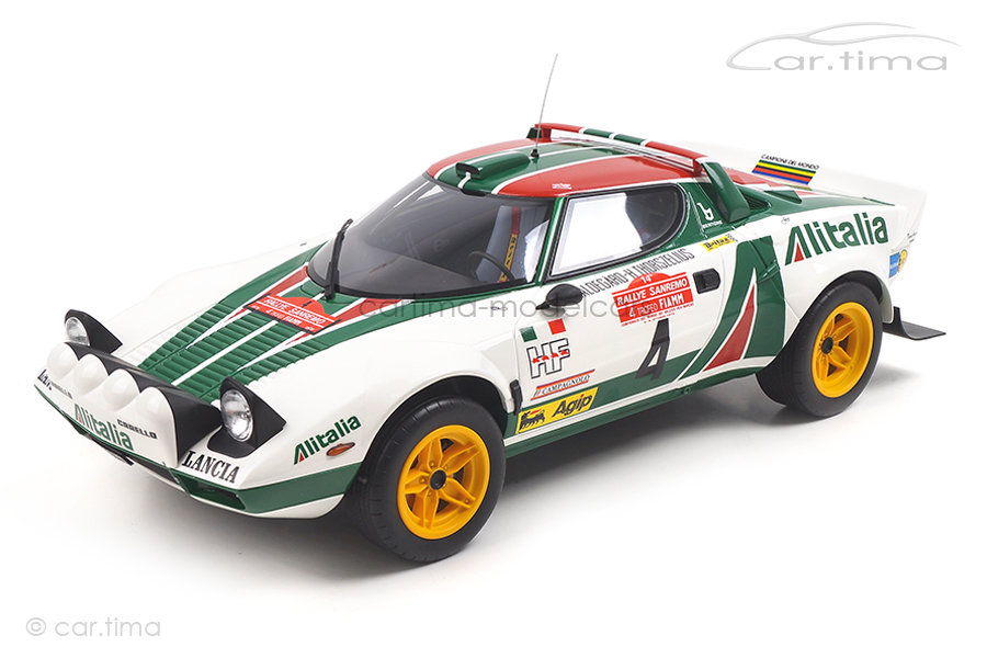 Lancia Stratos Gr. 4 Rallye San Remo OttOmobile 1:12 G037 Lancia Stratos Gr. 4 Rallye San Remo OttOmobile 1:12 G037